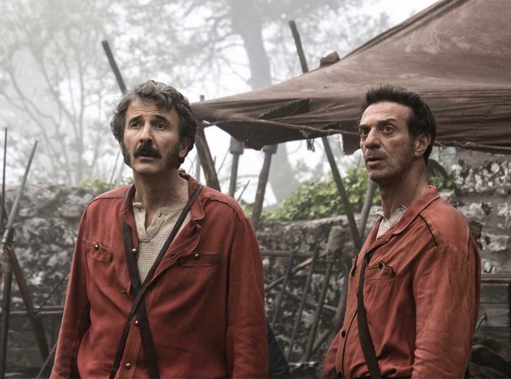 Scena del film l'abbaglio