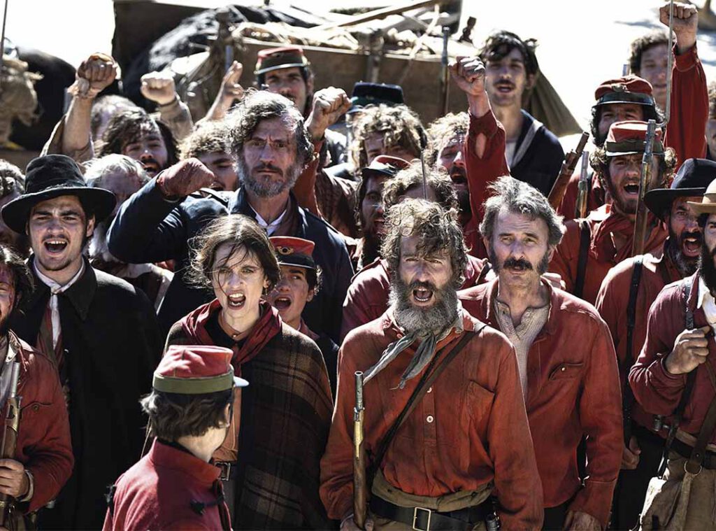 Scena del film l'abbaglio