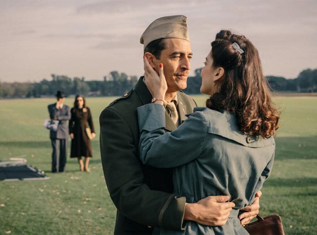 Scena del film in Guerra per amore