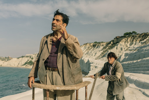 Scena del film in Guerra per amore