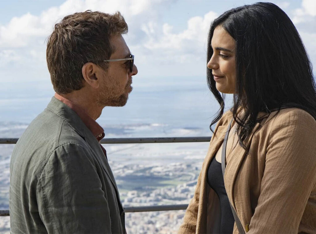 Scena della serie TV Màkari con Claudio Gioè