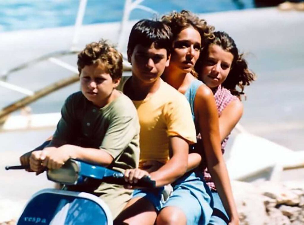 Scena del film Respiro con Valeria Golino