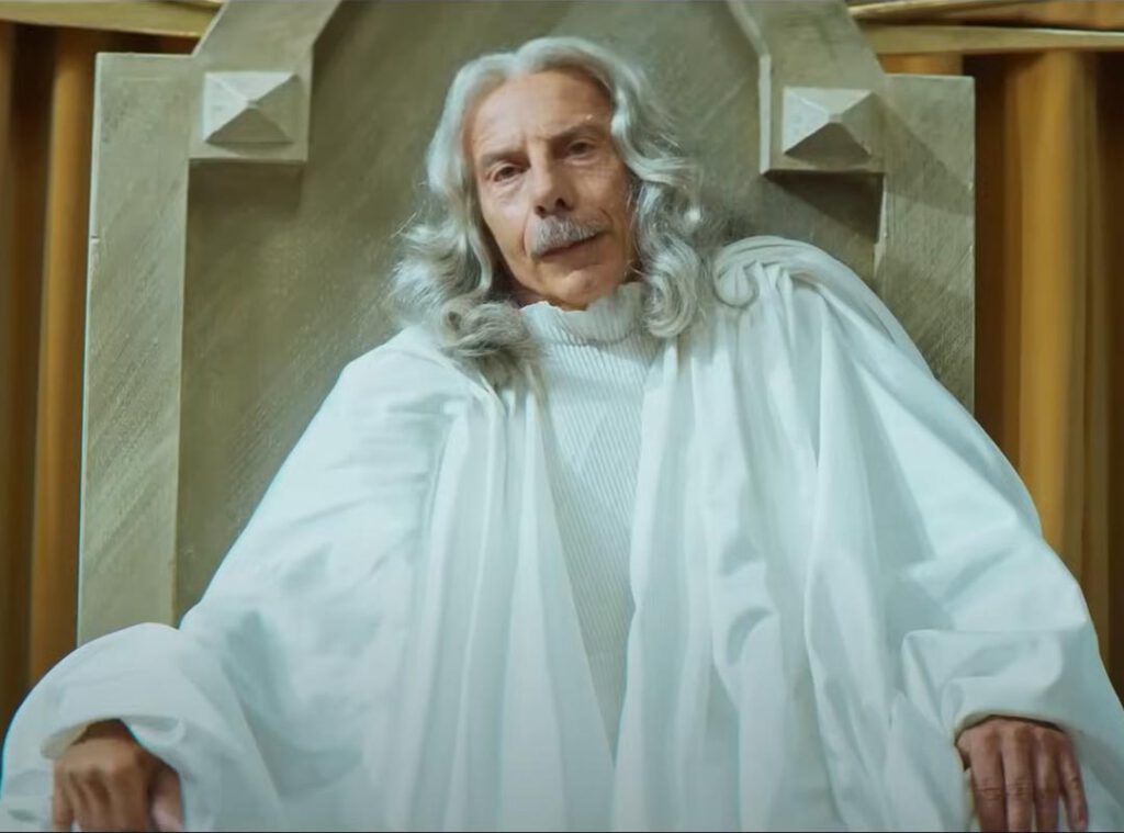 Scena del film Santocielo