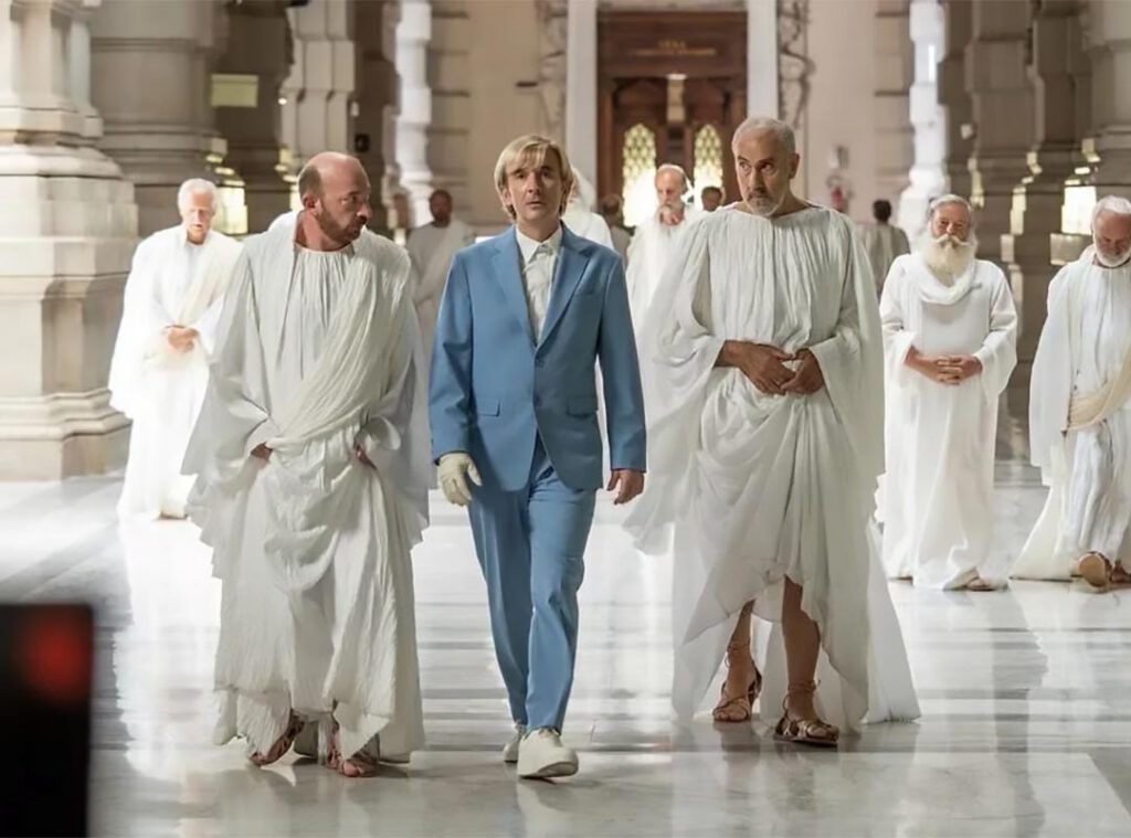 Scena del film Santocielo