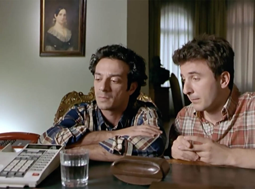 Scena del film Nati Stanchi