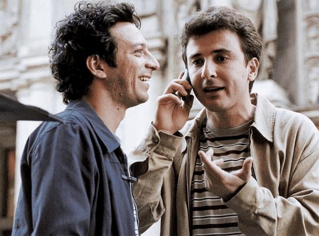 Scena del film Nati Stanchi