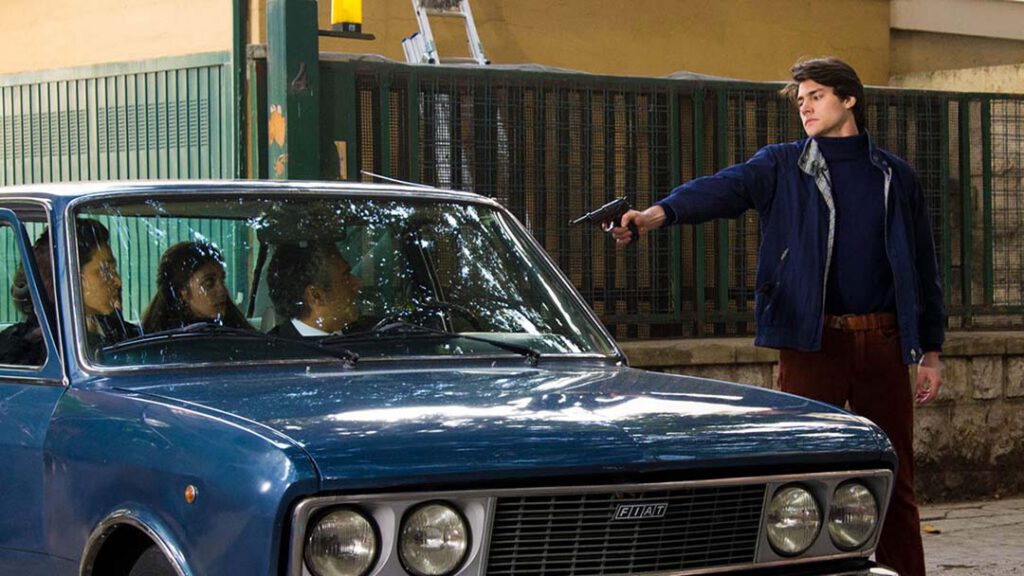 Scena del film Il delitto Mattarella