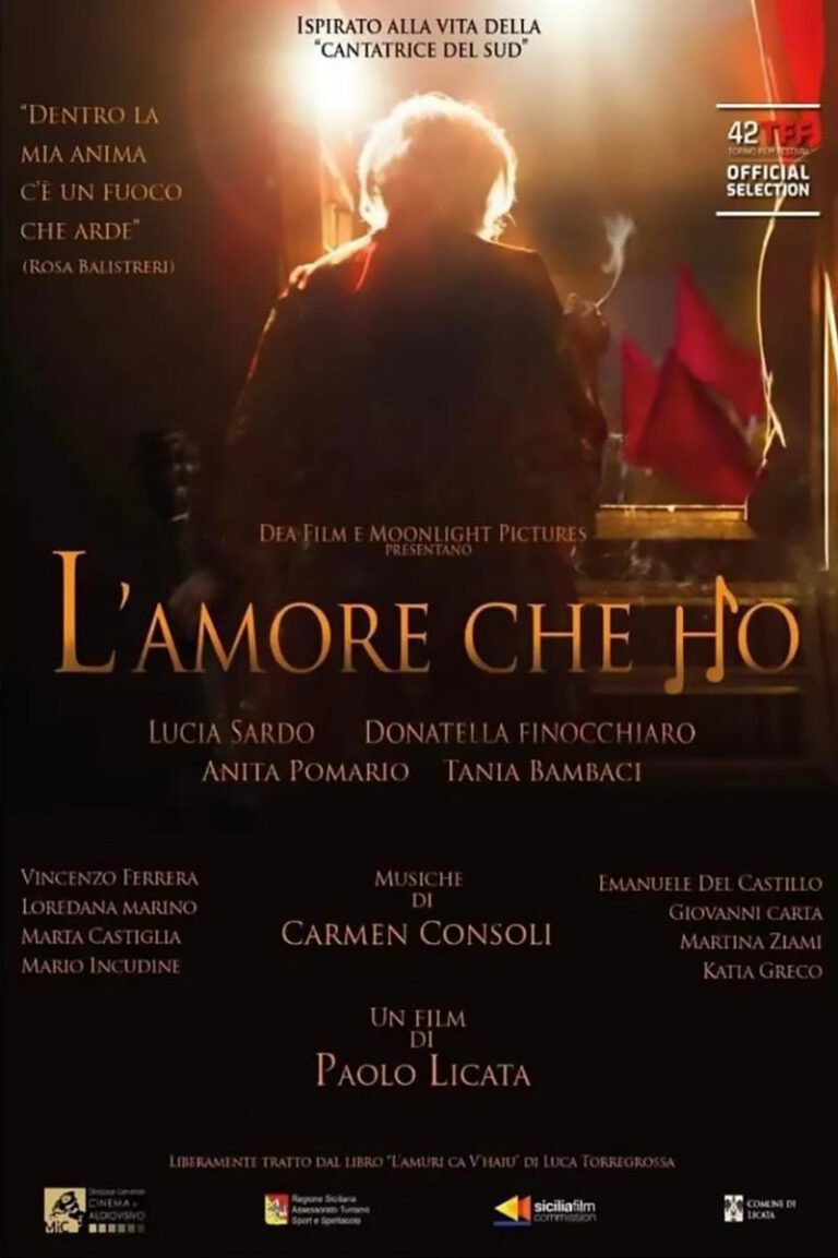 Locandina del film L'amore che ho su Rosa Balistreri