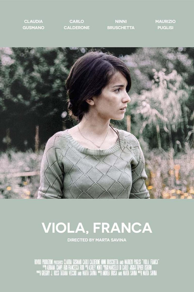Locandina del cortometraggio Viola, Franca di Marta Savina