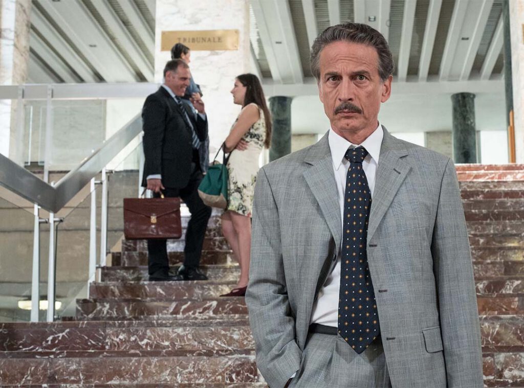 Scena del documentario su Paolo Borsellino Adesso tocca a me