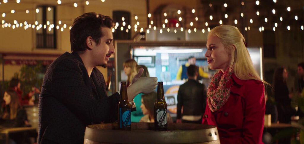 Scena del film Tuttapposto con Roberto Lipari