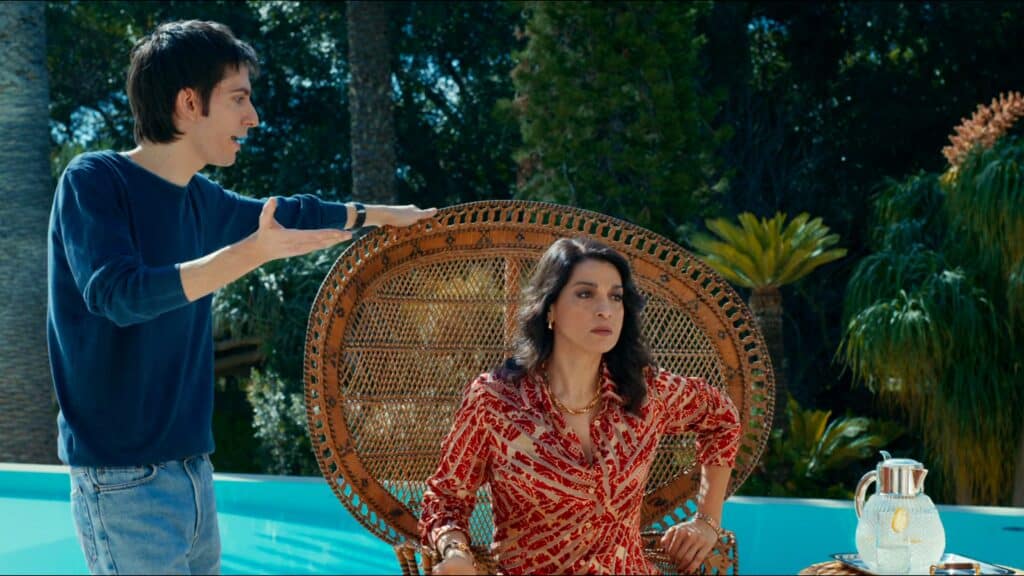 Scena del film dei Sansoni "E poi si vede"