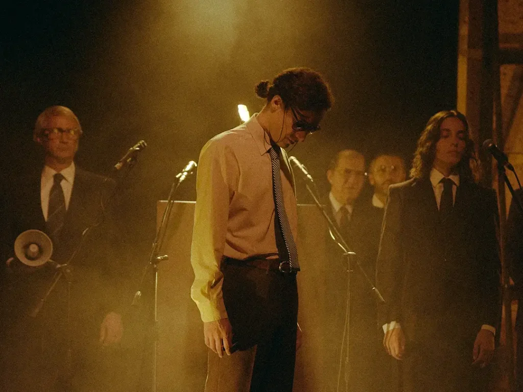 Scena del biopic Franco Battiato