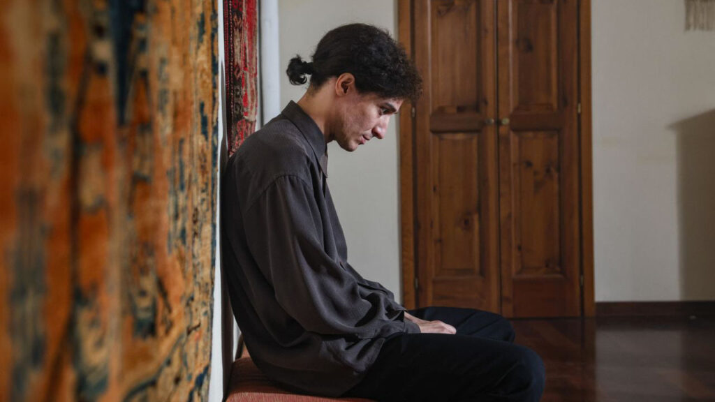 Scena del biopic Franco Battiato